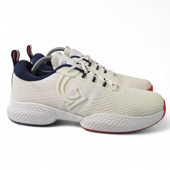 G/FORE QRT1 Pickleball Performance Athletic Sneakers White / Red Men's 10 - Picture 4 of 12